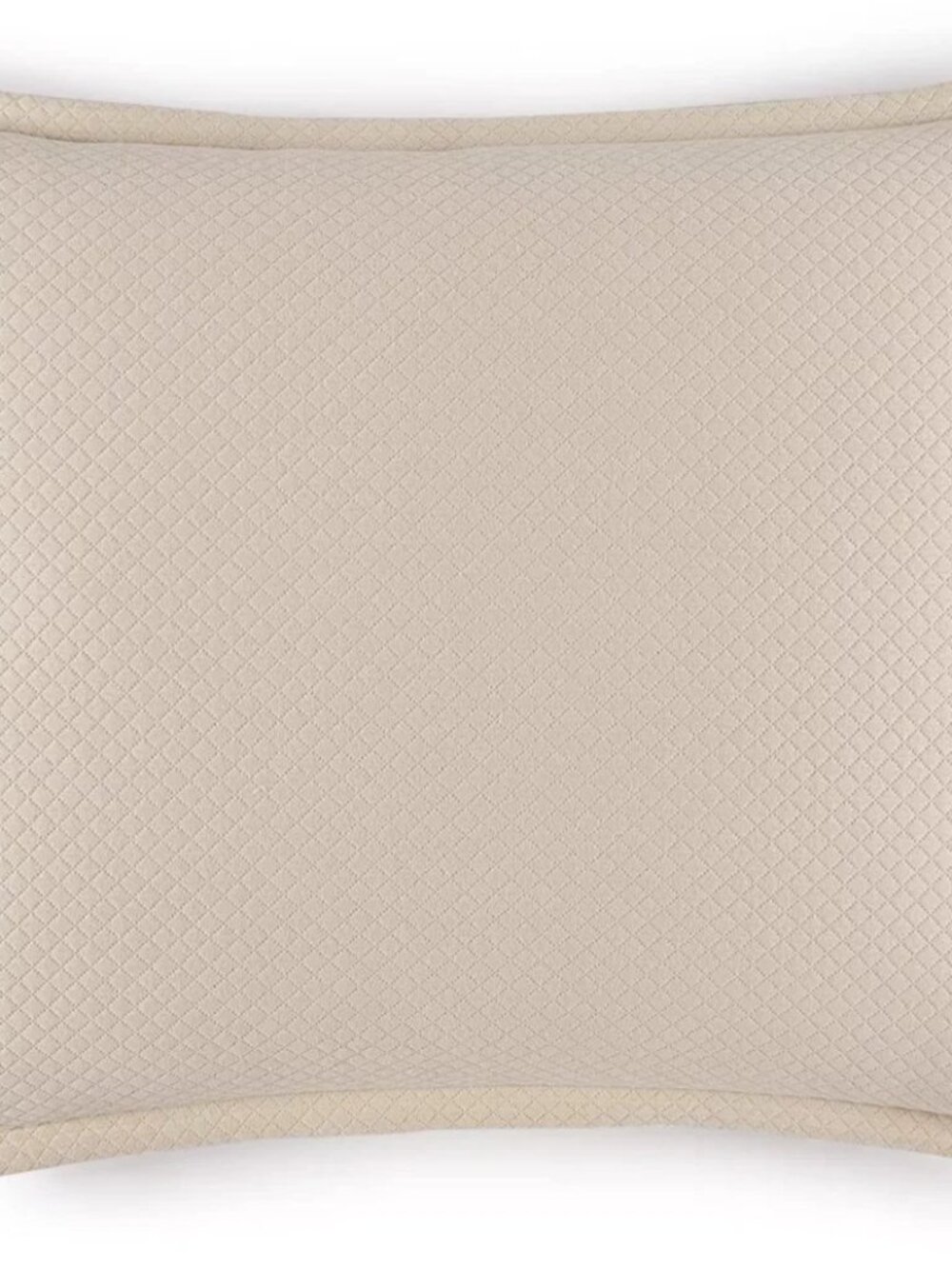 Sferra Rombo 4340 100% Cotton ONE CONTINENTAL Pillowsham (SAND)-Made in Portugal